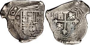 8 Real México Plata Carlos II de España (1661-1700)