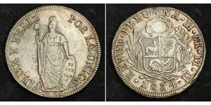 8 Real Perú Plata 