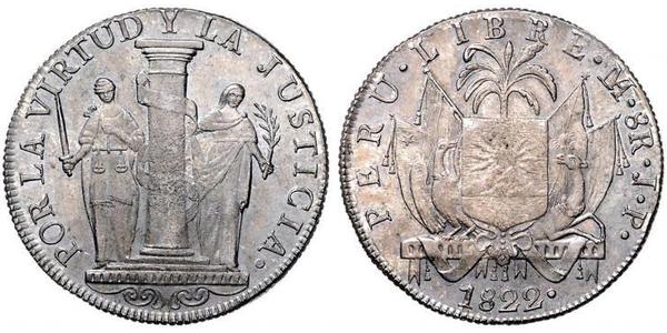 8 Real Perú Plata 