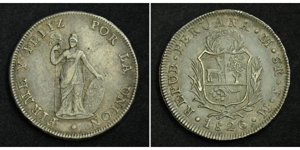 8 Real Perú Plata 