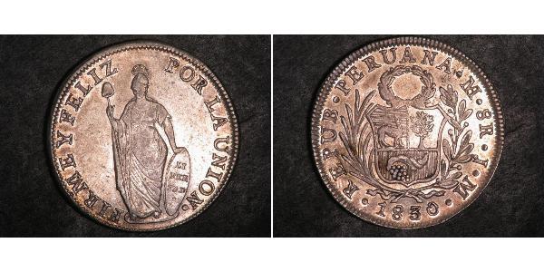 8 Real Perú Plata 