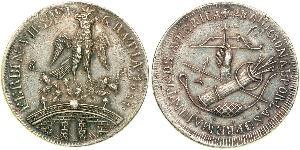 8 Real Virreinato de Nueva España (1519 - 1821) Plata 