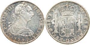 8 Real Virreinato de Nueva España (1519 - 1821) Plata Carlos III de España (1716 -1788)