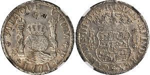 8 Real Virreinato de Nueva España (1519 - 1821) Plata Carlos III de España (1716 -1788)