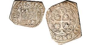 8 Real Virreinato de Nueva España (1519 - 1821) Plata Felipe V de España (1683-1746)