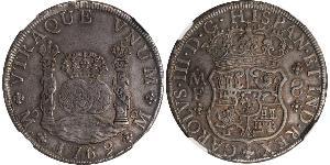 8 Real Virreinato de Nueva España (1519 - 1821) Plata Carlos III de España (1716 -1788)