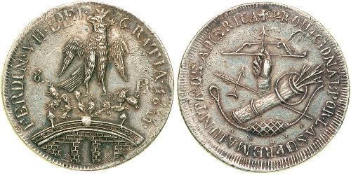 8 Real Virreinato de Nueva España (1519 - 1821) Plata 
