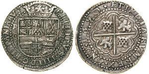 8 Real Bolivien / Vizekönigreich Peru (1542 - 1824) Silber Philip IV. von Spanien (1605 -1665)
