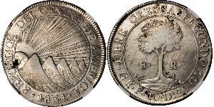 8 Real Costa Rica Silber 