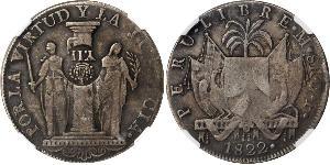 8 Real Peru Silber 