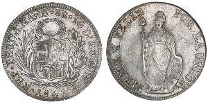 8 Real Peru Silber 