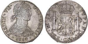 8 Real Peru Silber Ferdinand VII. von Spanien (1784-1833)