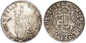 8 Real Peru Silber 