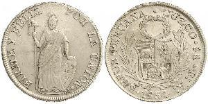 8 Real Peru Silber 