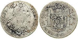 8 Real Peru Silber Karl III. von Spanien (1716 -1788)