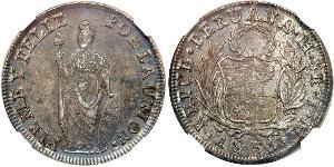 8 Real Peru Silber 