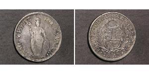 8 Real Peru Silber 