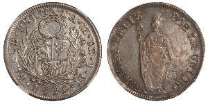 8 Real Peru Silber 