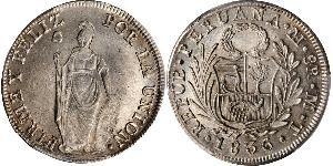 8 Real Peru Silber 