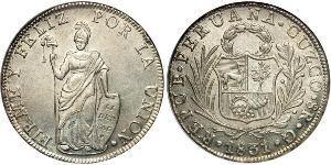 8 Real Peru Silber 