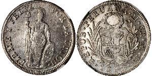 8 Real Peru Silber 