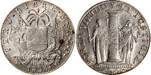 8 Real Peru Silber 