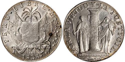 8 Real Peru Silber 