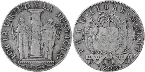 8 Real Peru Silber 