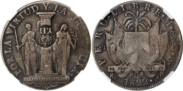 8 Real Peru Silber 