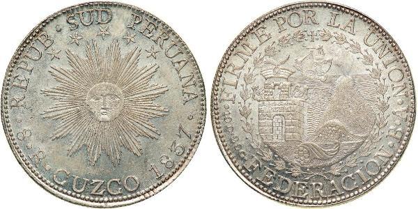 8 Real Peru Silber 