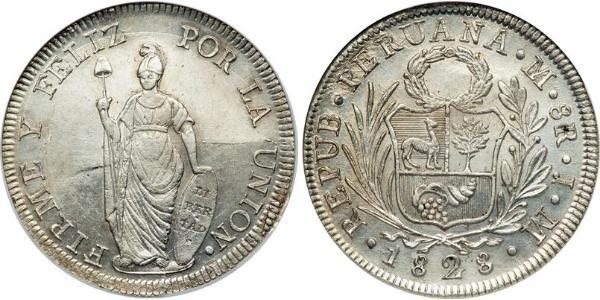 8 Real Peru Silber 