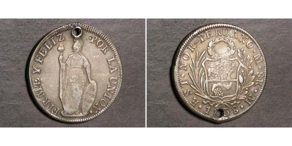 8 Real Peru Silber 