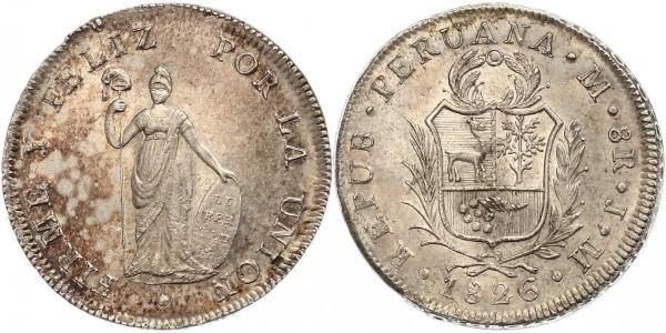 8 Real Peru Silber 