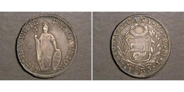 8 Real Peru Silber 