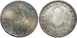 8 Real Philippinen Silber 
