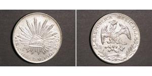 8 Real Second Federal Republic of Mexico (1846 - 1863) Silber 