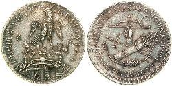 8 Real Vizekönigreich Neuspanien (1519 - 1821) Silber 