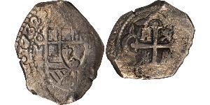 8 Real Vizekönigreich Neuspanien (1519 - 1821) Silber Philip V von Spanien (1683-1746)