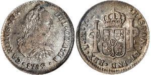 8 Real Vizekönigreich des Río de la Plata (1776 - 1814) Silber Karl IV (1748-1819)