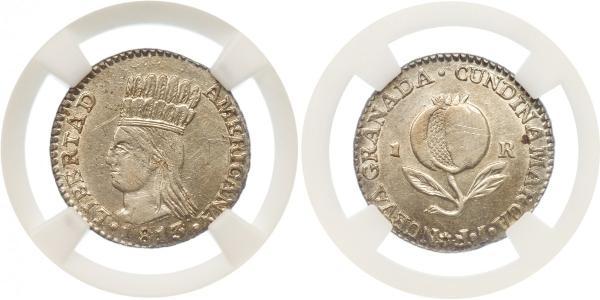 8 Real Colombia Silver 