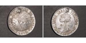 8 Real Guatemala / Federal Republic of Central America (1823 - 1838) Silver 