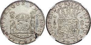 8 Real Peru Silver Charles III of Spain (1716 -1788)