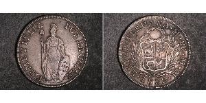 8 Real Peru Silver 