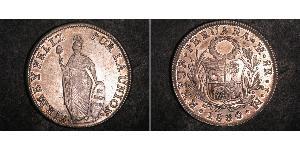 8 Real Peru Silver 