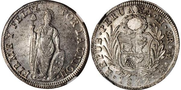 8 Real Peru Silver 