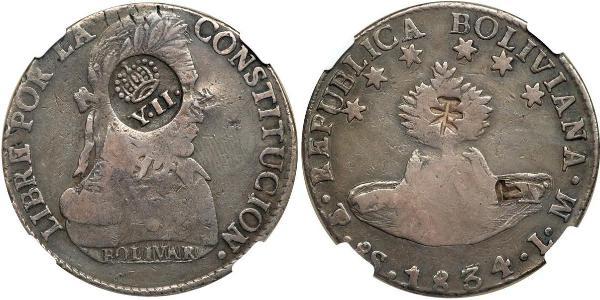 8 Real Philippines Silver 