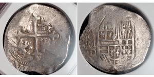 8 Real Spanish Mexico  / Kingdom of New Spain (1519 - 1821) Silver 