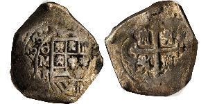 8 Real Spanish Mexico  / Kingdom of New Spain (1519 - 1821) Silver Philip V of Spain(1683-1746)