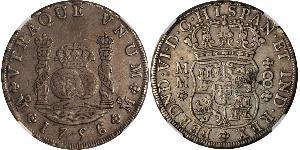 8 Real Spanish Mexico  / Kingdom of New Spain (1519 - 1821) Silver Ferdinand VI of Spain (1713-1759)