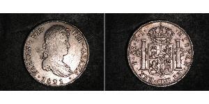 8 Real Viceroyalty of the Río de la Plata (1776 - 1814) / Bolivia Silver Ferdinand VII of Spain (1784-1833)